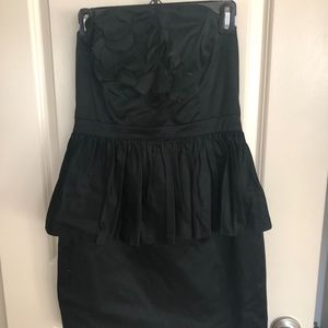 Lilly Pulitzer Black Formal Strapless Dress